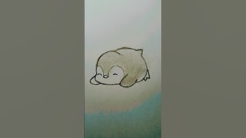 Easy Step-by-Step Penguin Art for Beginners #drawing #shorts #cute #trending