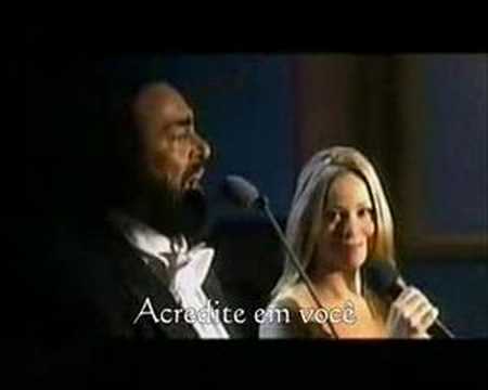 Mariah Carey Duet With Luciano Pavarotti - Hero (ao Vivo)