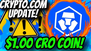 Crypto.com READY UP FOR A HUGE MOVE?! | CRO Coin PRICE PREDICTION | Cronos NEWS