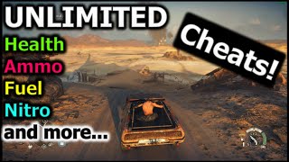 Mad Max - Cheats Unlimited Health, Fury, Scraps, Water, No Reload And More...