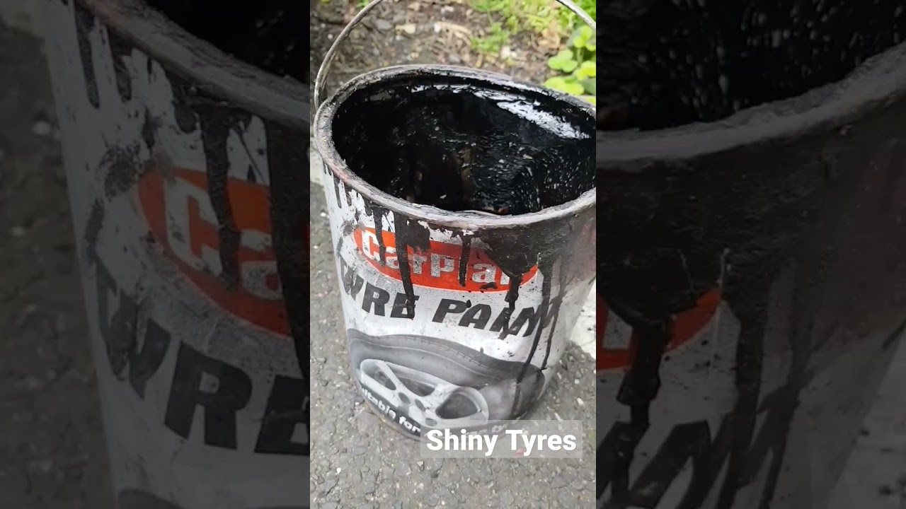 Tyre Painting gloss finish