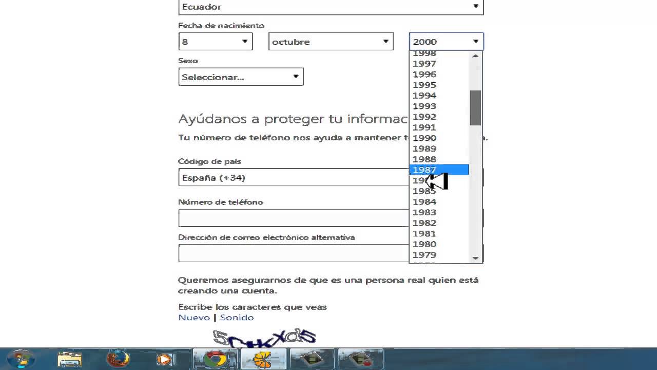 Como Crear Una Cuenta De Hotmail 2015 YouTube Como crear una cuenta de hotmail 2015 youtube