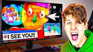 Weird Game HACKED Our Computer and DELETED OUR YOUTUBE... (REAL VIRUS!)
