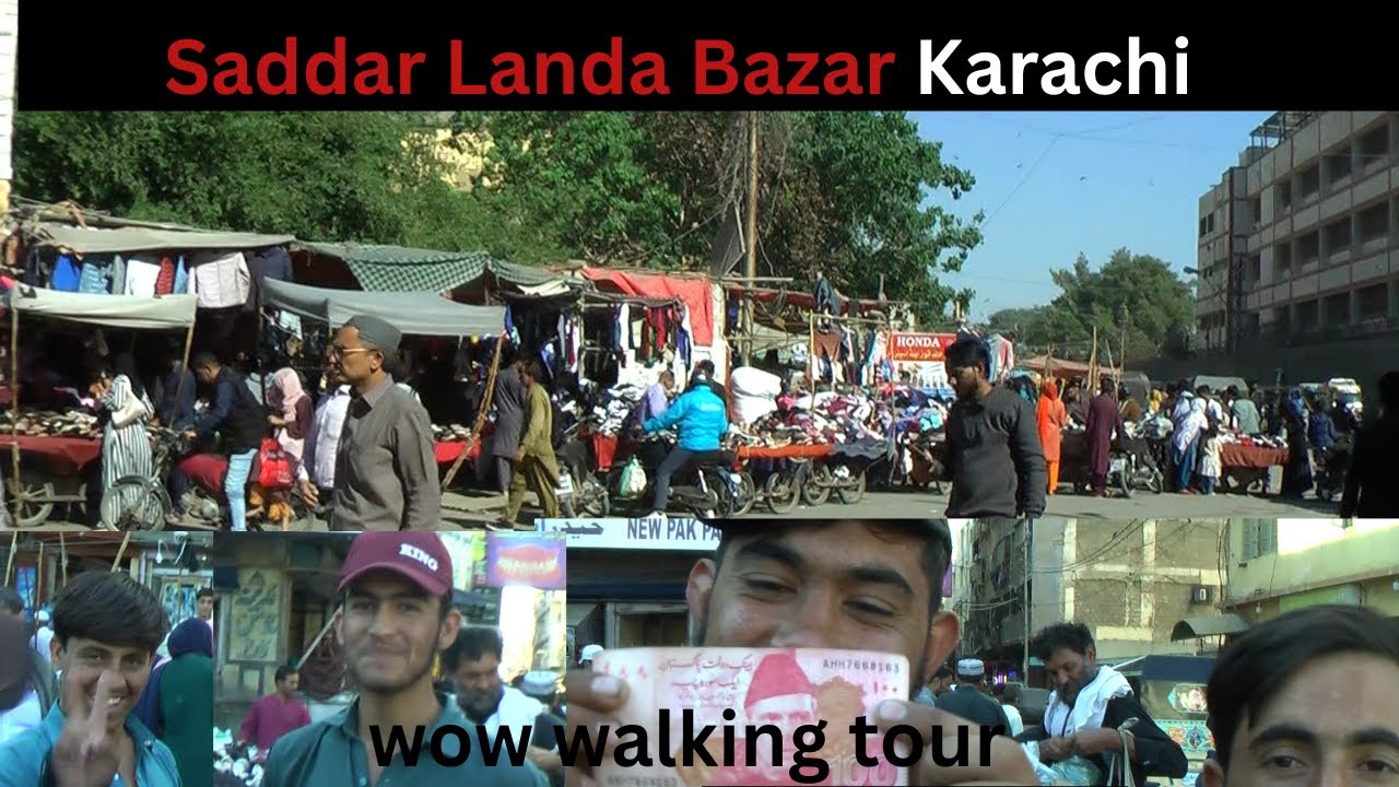 Saddar landa bazar karachi 2025, saddar bara market karachi new video, Saddar walking tour, karachi