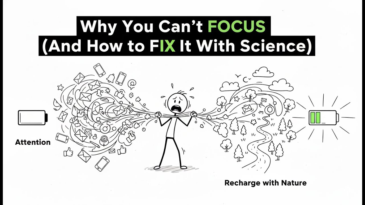 Why You Can't Focus (And How to Fix It With Science) YouTube