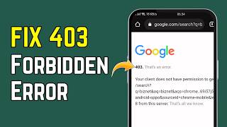 How To Fix 403 Forbidden Error in Google Chrome (2026 Fix)