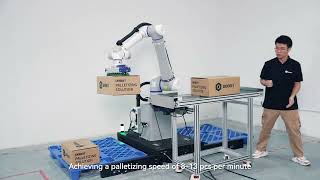 📦 Check out this impressive video showcasing Dobot palletizing solution in action!