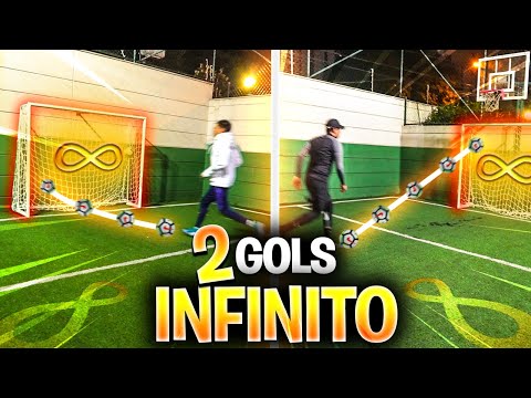 GOL INFINITO COM 2 GOLS (FICOU MAIS DIFÍCIL!!!)