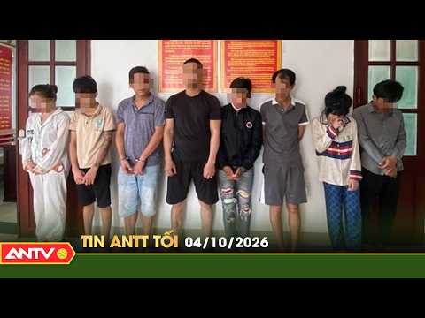 Breaking security and order news, latest Vietnam current affairs 24h, evening of 10/4 | ANTV