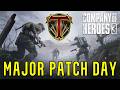 Company of Heroes 3 MAJOR PATCH DAYGAME UPDATE Blobbing 