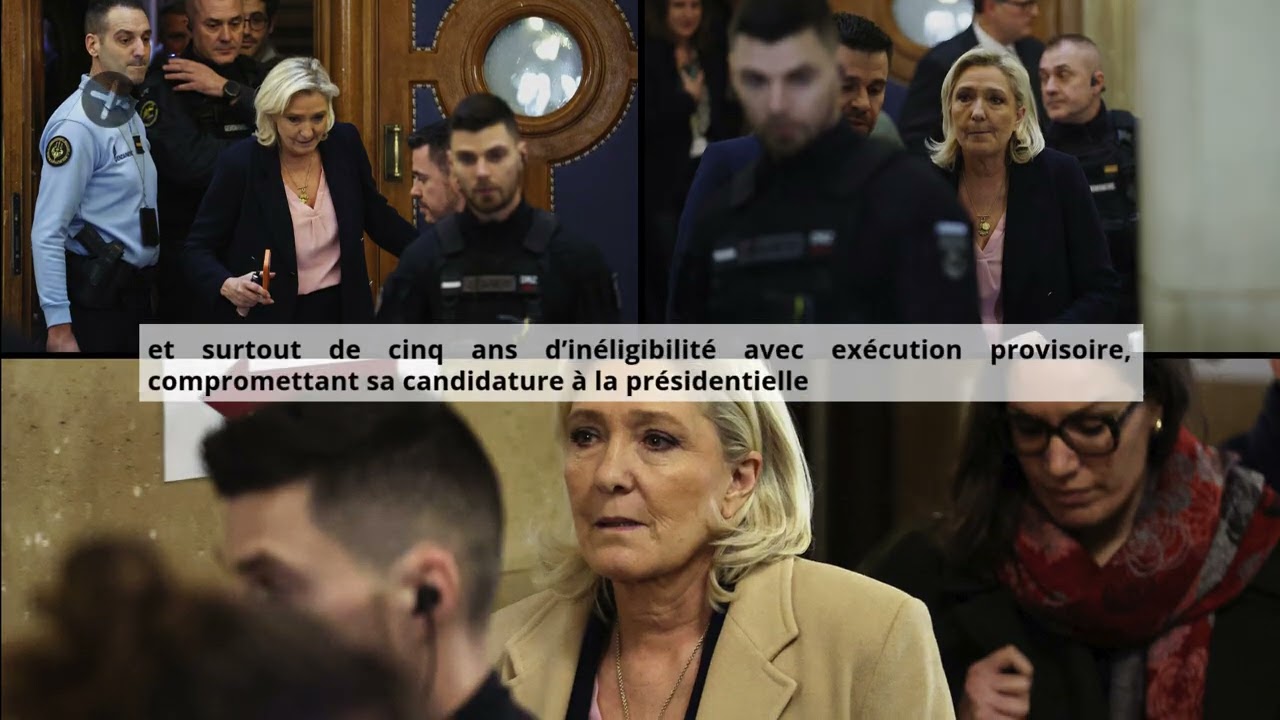 Procès en appel de Marine Le Pen    