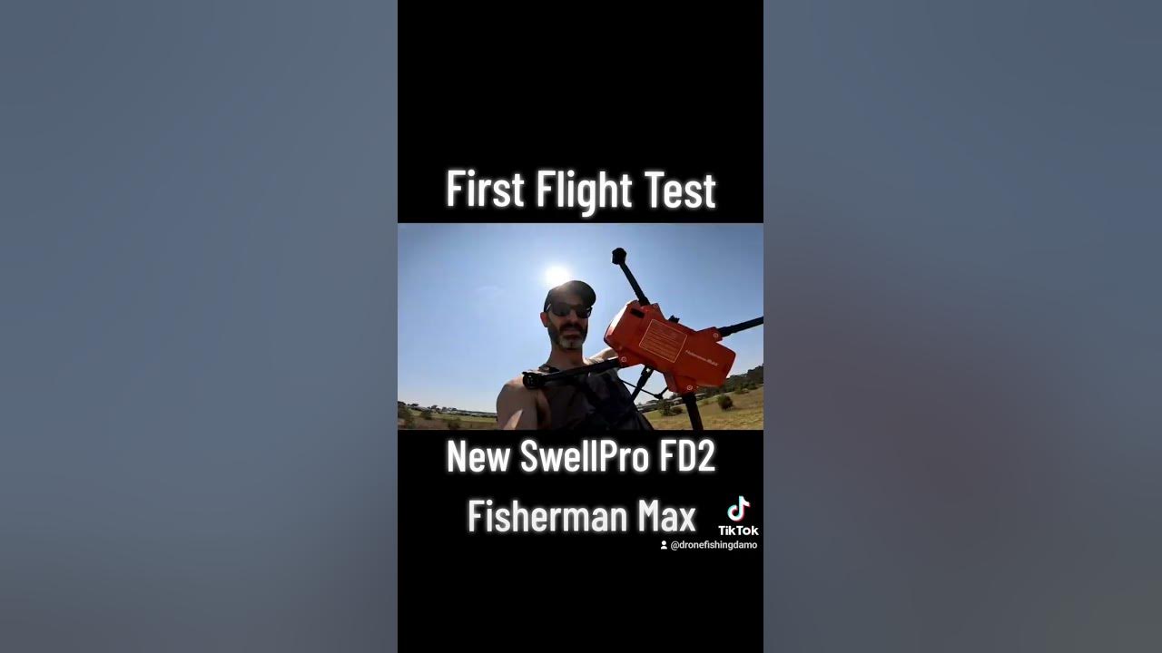 First Flight New SwellPro SD2 Fisherman Max. Alot more testing to