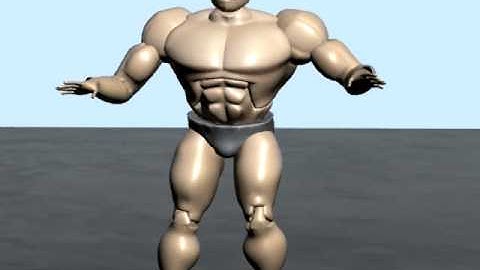 Kinect Motion Capture test in 3ds Max