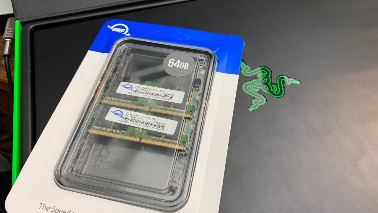 Real Challenge] Expanding the memory of a Razer Blade 15 in 15