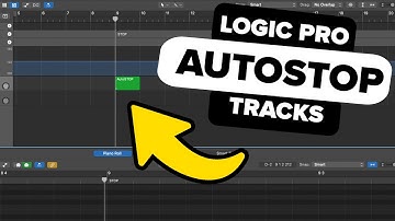 How to Make an AutoStop in Logic for Backing Tracks