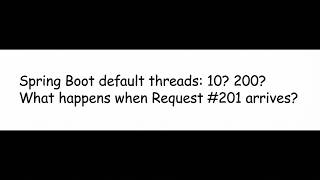 How does Spring Boot handle multiple HTTP requests at the same time Part-2