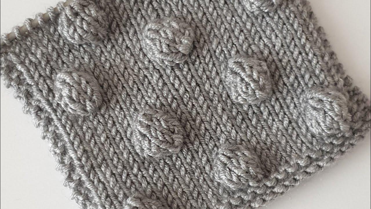 Popcorn Modeli Şiş Örgü Anlatımı