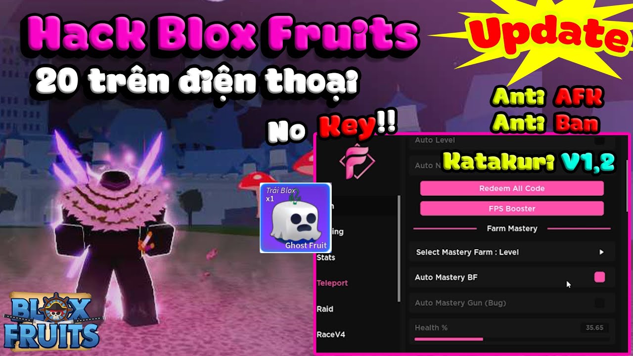 Hack blox fruit v18 client giọt nước v6 [rain fruit new] [FIXLAG] esp,auto  farm,raid,chets hop - BiliBili