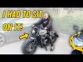 SUNNY RIDE OUT TURNS INTO GIGGLES 🤣 GSXR x MT07 x TRIUMPH BOBBER