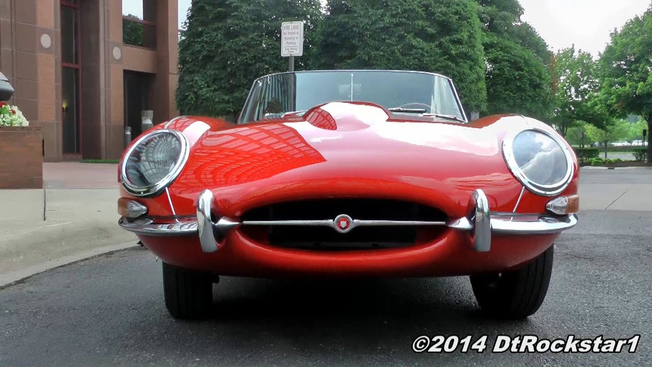 Jaguar E-type Driven Hard [Rockstar Rides]