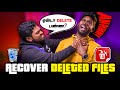 Delete ஆன Files-யை Recover செய்ய முடியுமா? | Recovering KKs Secret Files | Recover Deleted Files