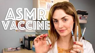ASMR Doctor | Getting All Your Vaccines Because You Had Anti-Vax Parents (medical roleplay)