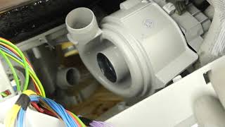 👉 Error E09 Lavavajillas Bosch Siemens cambiar Bomba. 👉  E09 BSH dishwasher how to change the engine