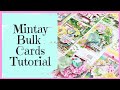 DIY Card Making Tutorial - Bulk Cards