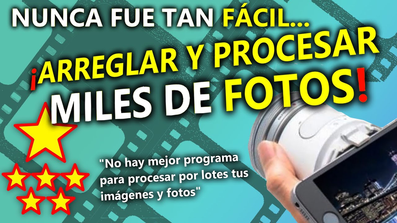 Cómo procesar MILES de fotos en tiempo record!