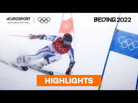 Faivre s'accroche et prend le bronze sur le géant | Géant | JO 2022