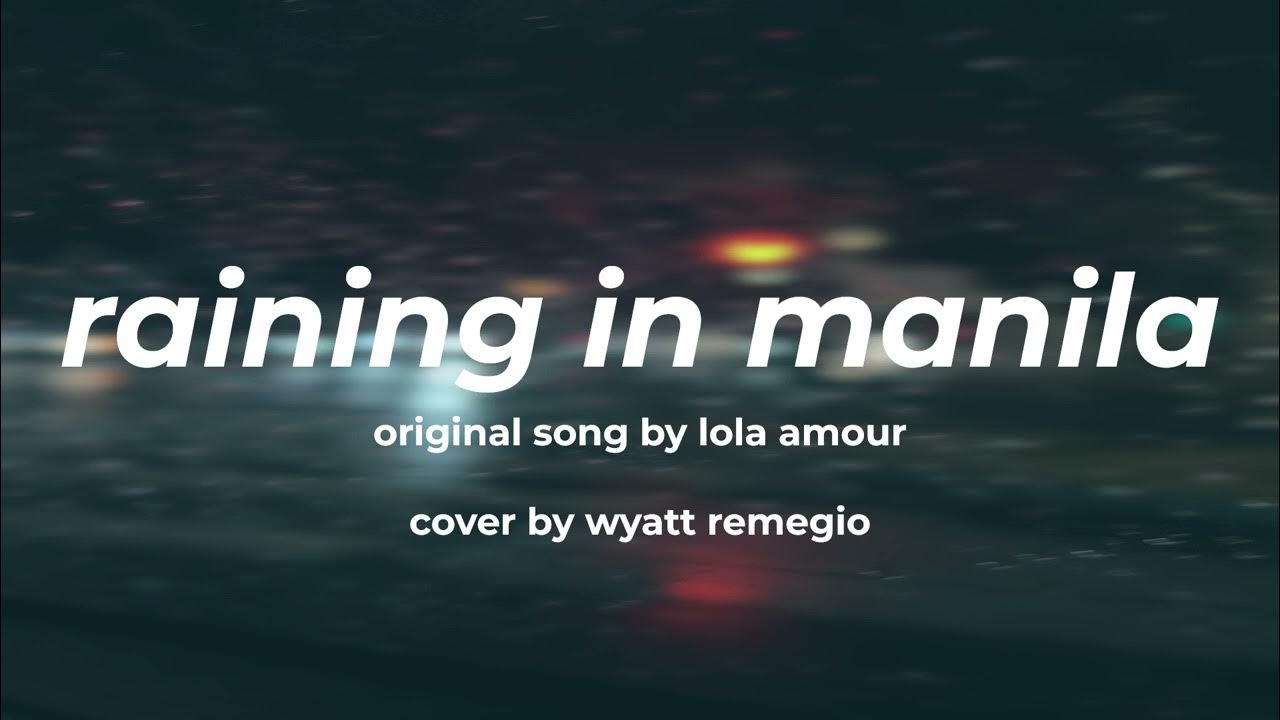 raining in manila - piano covers raining in manila - piano covers