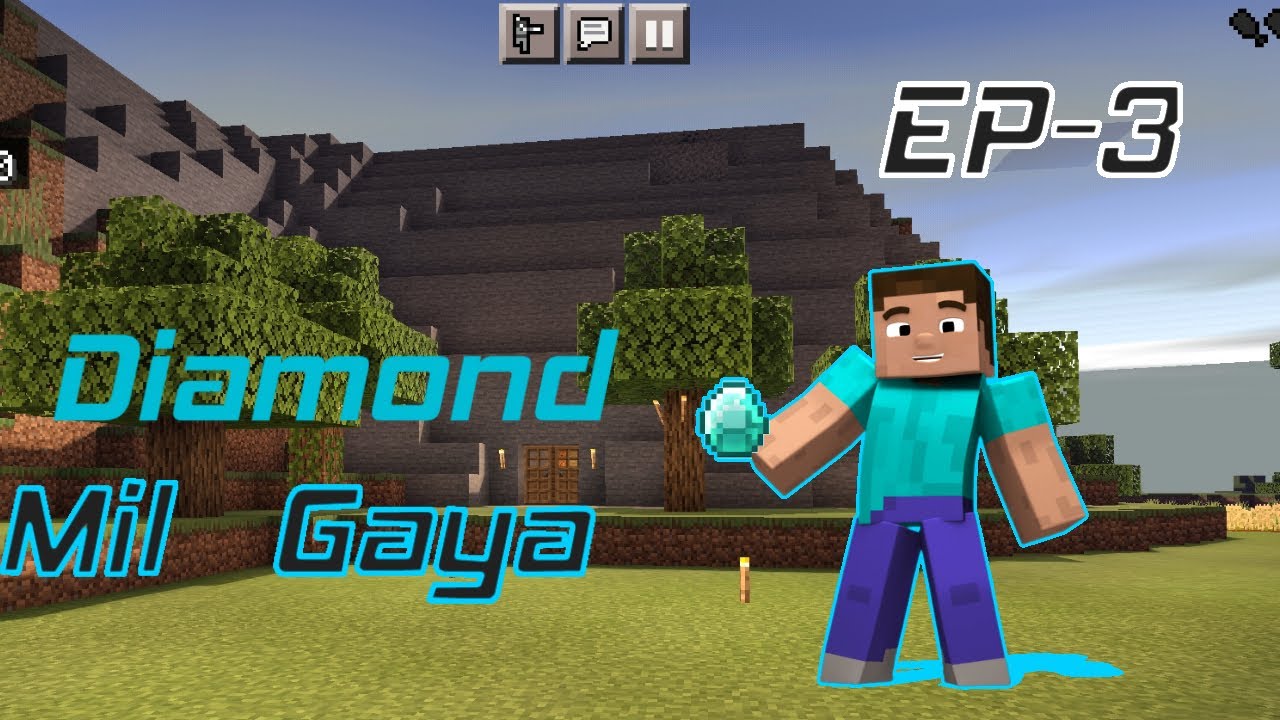 Minecraft EP-3 || DIAMOND mil gaya || DEAD Xx Gaming|| - YouTube