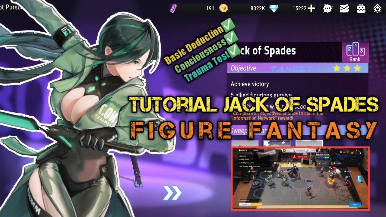 Tutorial Event Jade Of Spades (Hot Persuit) basic, consiciouness
