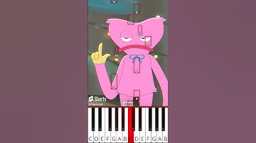 Power of Makeup | Poppy Playtime Animation (@fash) - Octave Piano Tutorial