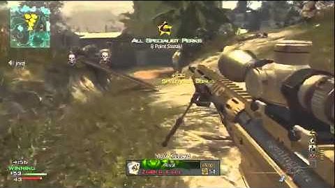 MW3 II QuickScoping II 9 Man Feed In 30 Seconds!!!