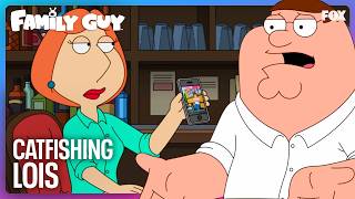 Peter Tries to Catfish Lois on a Dating App | Family Guy