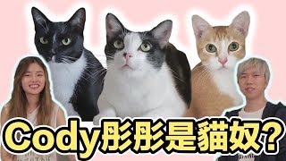 【丫妃和兩個太監】我們的貓奴是Cody和彤彤