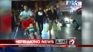 Magnitude 8.2 earthquake strikes northern Chile