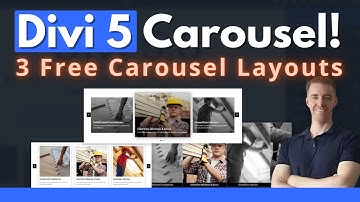 Divi 5 Carousel Module Tutorial + Free Carousel Layouts