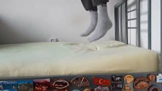 Hard bed jumping \& breaking #2