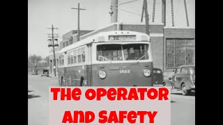 ' THE OPERATOR AND SAFETY ' 1940s BUS DRIVER TRAINING FILM   70772