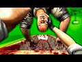 Putting RAGDOLLS Head First Into a MEAT GRINDER - Hard Bullet VR Gameplay