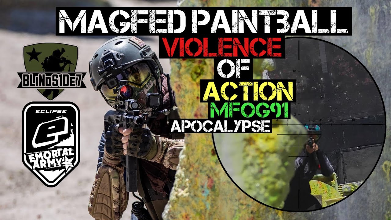 MFOG91 Magfed Paintball Violence of Action Apocalypse YouTube