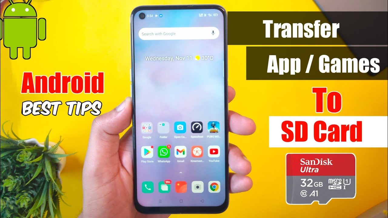 How to Move All Apps  Games to SD Card  Working All Android Smartphone