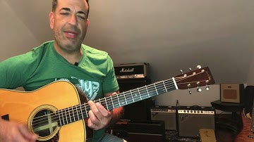 Video Guitar Lesson Alternate Tunings Continued Open D