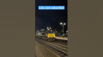 Class 66 passing Acton Bridge #trainvideos #railway #trainspotting #train #trainsatspeed #class66