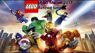 LEGO Marvel 2017 Retired Sets