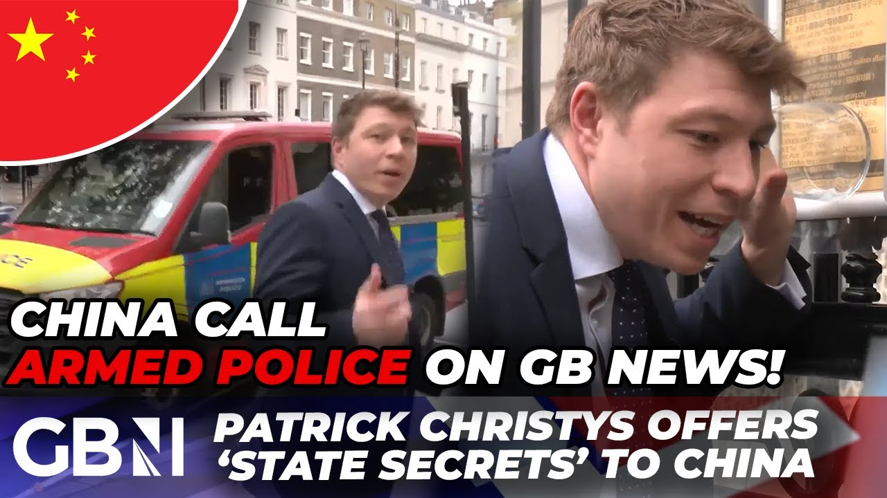 WATCH: Patrick Christys HILARIOUSLY tries to infiltrate China embassy amid  Starmer spy scandal