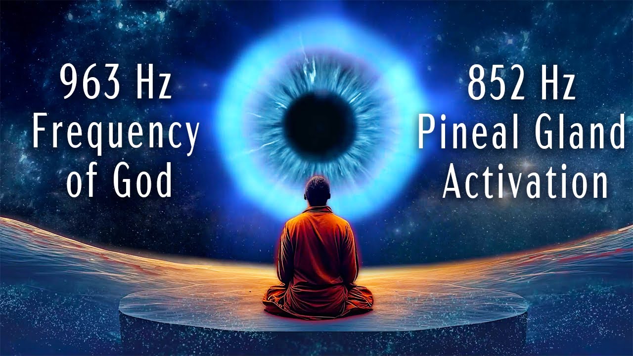 963 Hz Frequency of God 852 Hz Pineal Gland Activation Open Your Third Eye Spiritual Connection