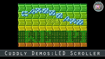Cuddly Demos: LED Scroller by The Carebears, 1989 | Atari ST Intro